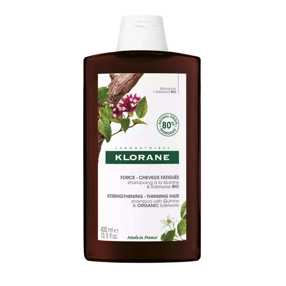 KLORANE šampon s kininom i organskim runolistom, 400ml