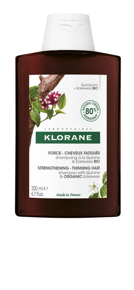 KLORANE šampon s kininom i organskim runolistom, 200ml