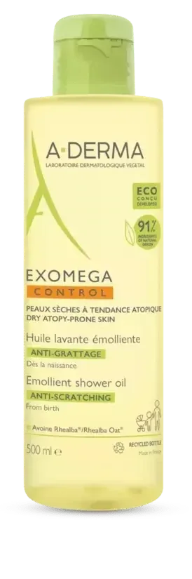 A-DERMA Exomega control emolijentno ulje za tuširanje 500ml