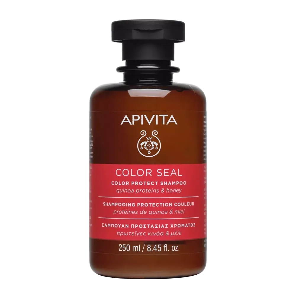APIVITA šampon za obojanu kosu sa suncokretom i medom, 250 ml