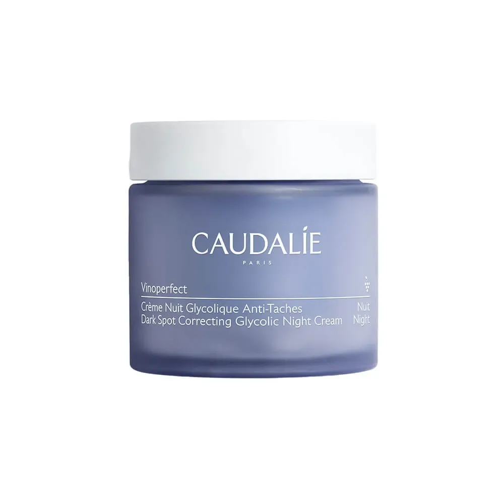 CAUDALIE Vinoperfect noćna krema s glikolnom kiselinom protiv tamnih mrlja, 50 ml