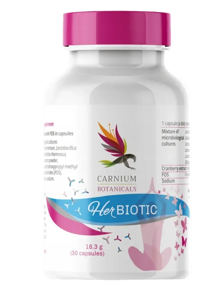 Her Biotic probiotik za žene, 30 kapsula