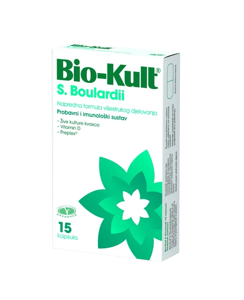 BIO-KULT S.BOULARDII 15 kapsula