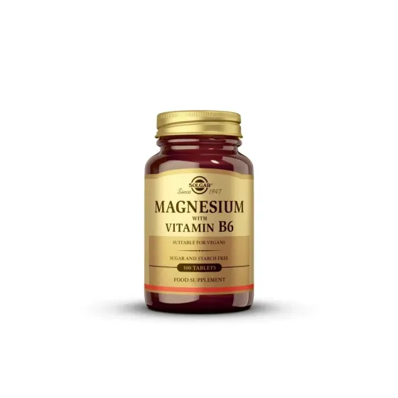 Solgar Magnezij s vitaminom B6