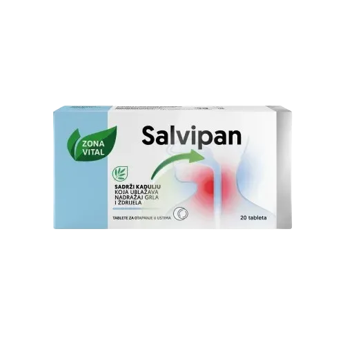 ZONA VITAL SALVIPAN TABLETE ZA OTAPANJE U USTIMA, 20 tableta