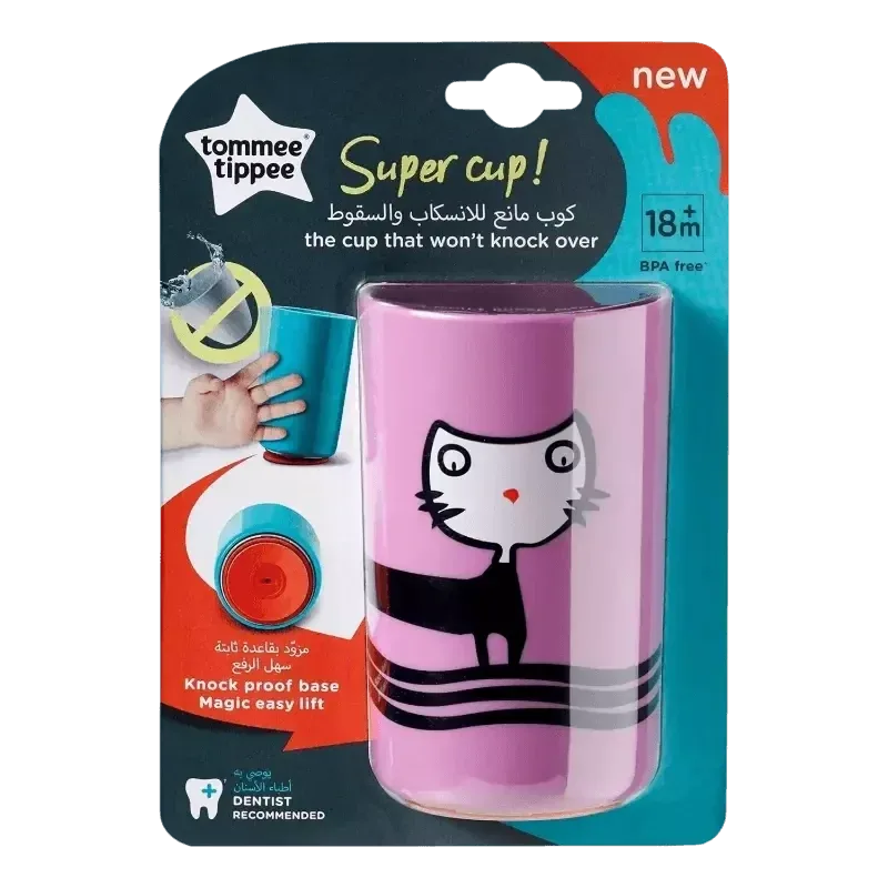 Tommee Tippee Super "no knock" čaša 300 ml, čaša koja se ne može prevrnuti