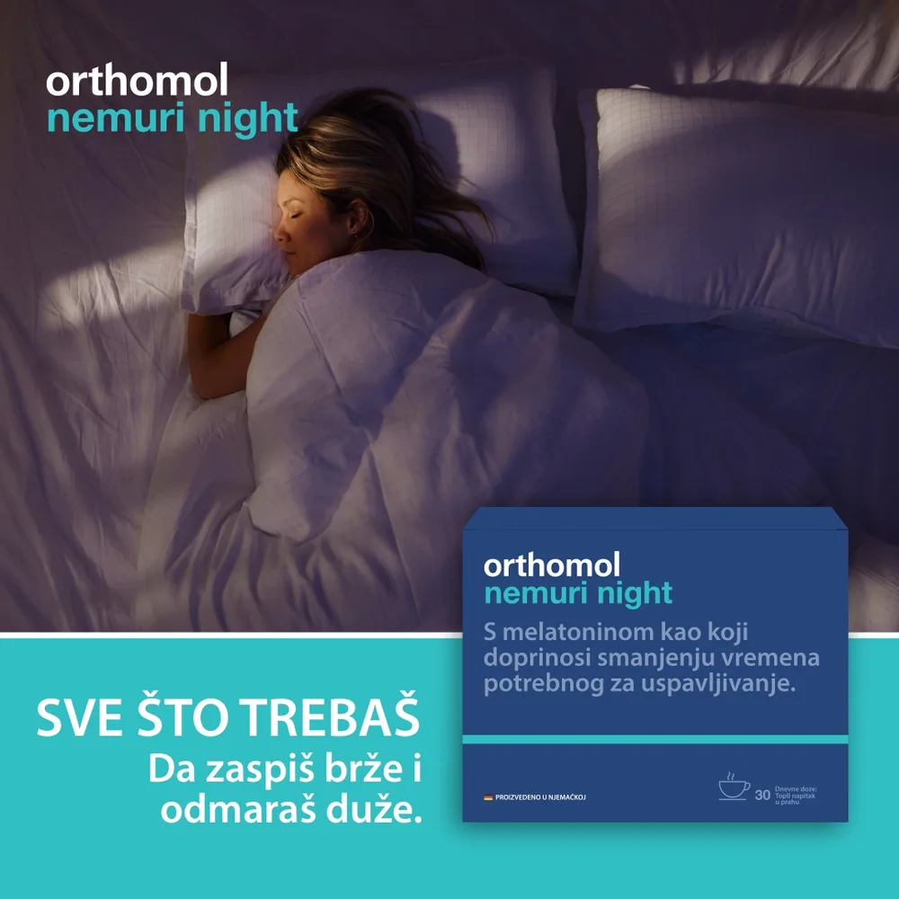 Orthomol Nemuri Night direktni granulat a30