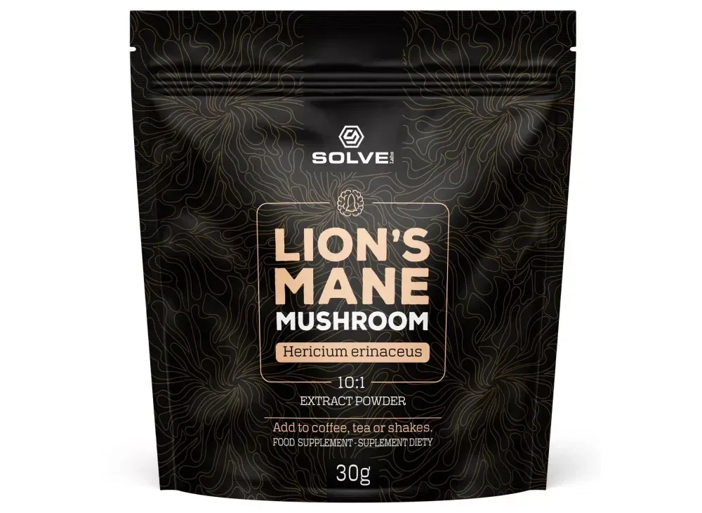 Solve Labs Lions mane 10:1 extract powder, 30g