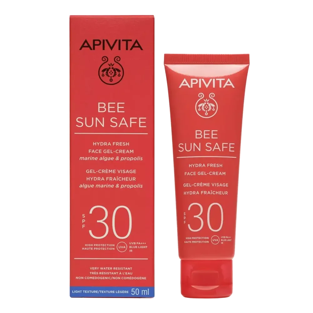 APIVITA Bee Sun Safe hidratantna gel-krema za lice SPF30, 50 ml