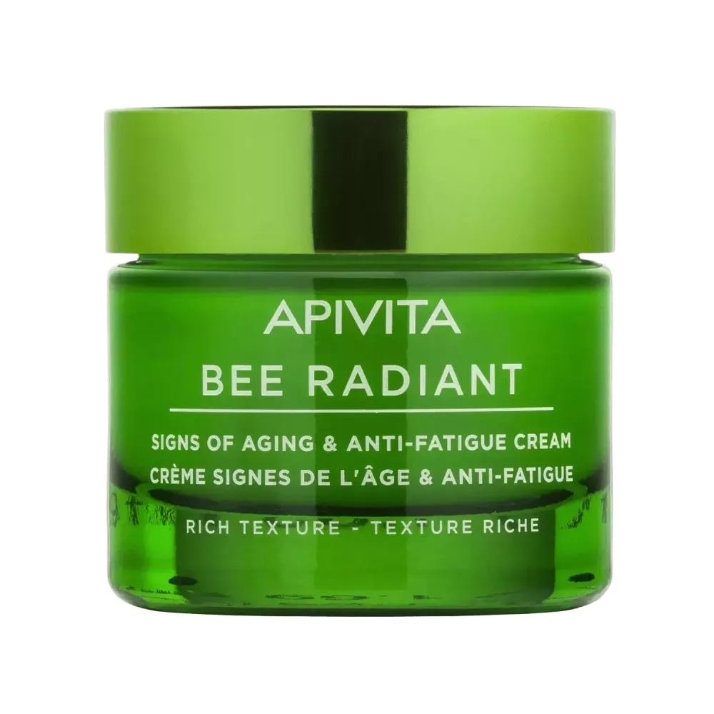 APIVITA Bee Radiant  krema bogate teksture, 50 ml